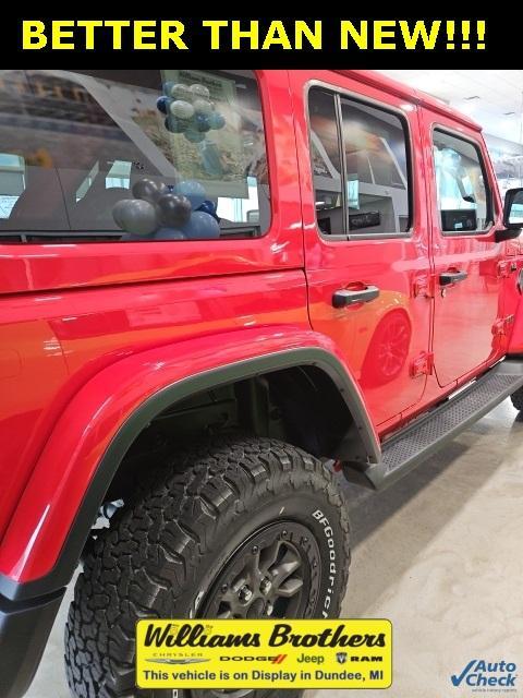 used 2023 Jeep Wrangler car, priced at $73,000