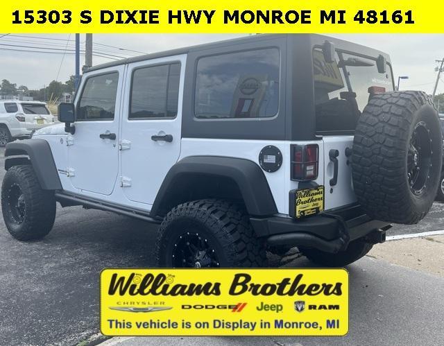 used 2013 Jeep Wrangler Unlimited car, priced at $17,935