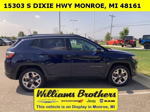 used 2021 Jeep Compass car, priced at $22,604