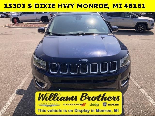 used 2021 Jeep Compass car, priced at $22,604