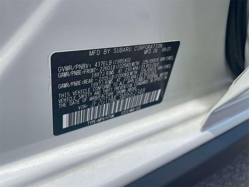 used 2021 Subaru Crosstrek car, priced at $22,800