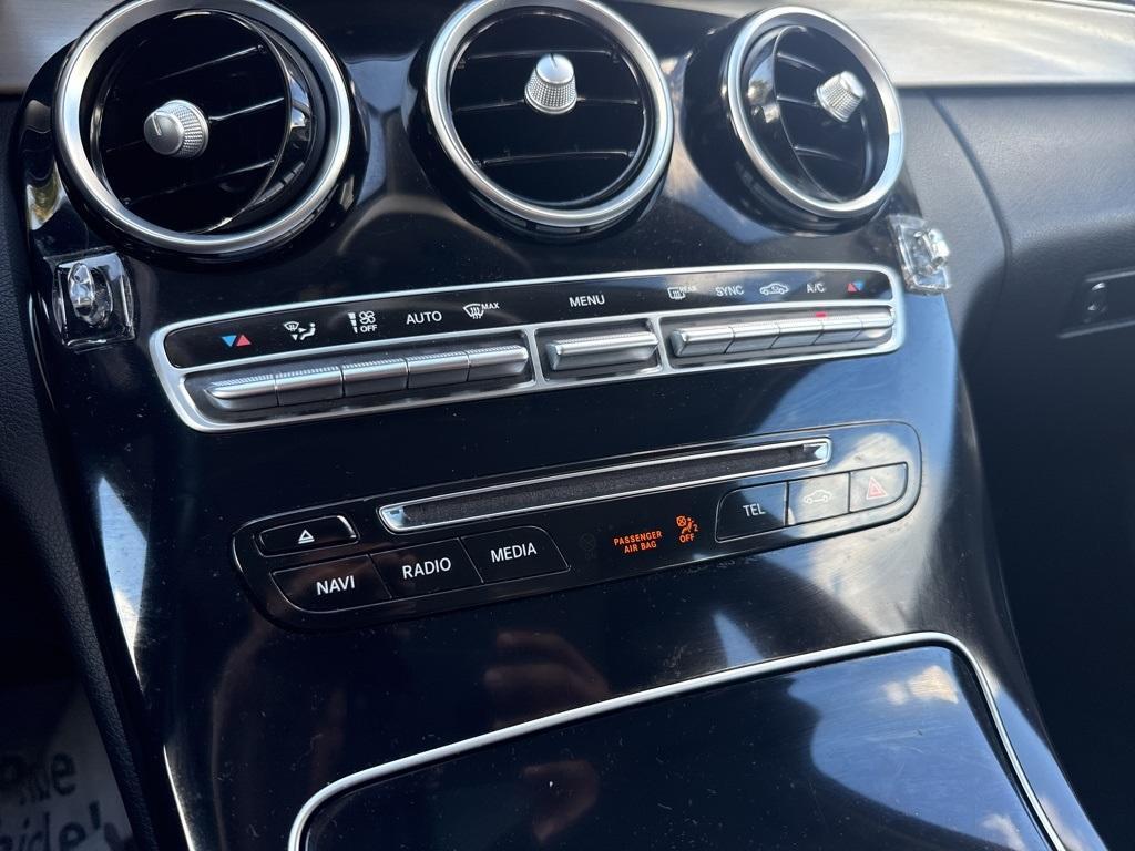 used 2015 Mercedes-Benz C-Class car, priced at $17,500