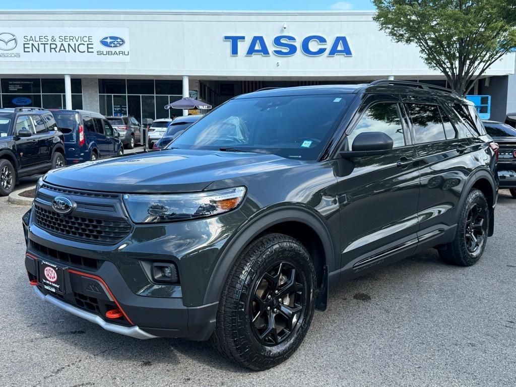 used 2022 Ford Explorer car, priced at $34,200