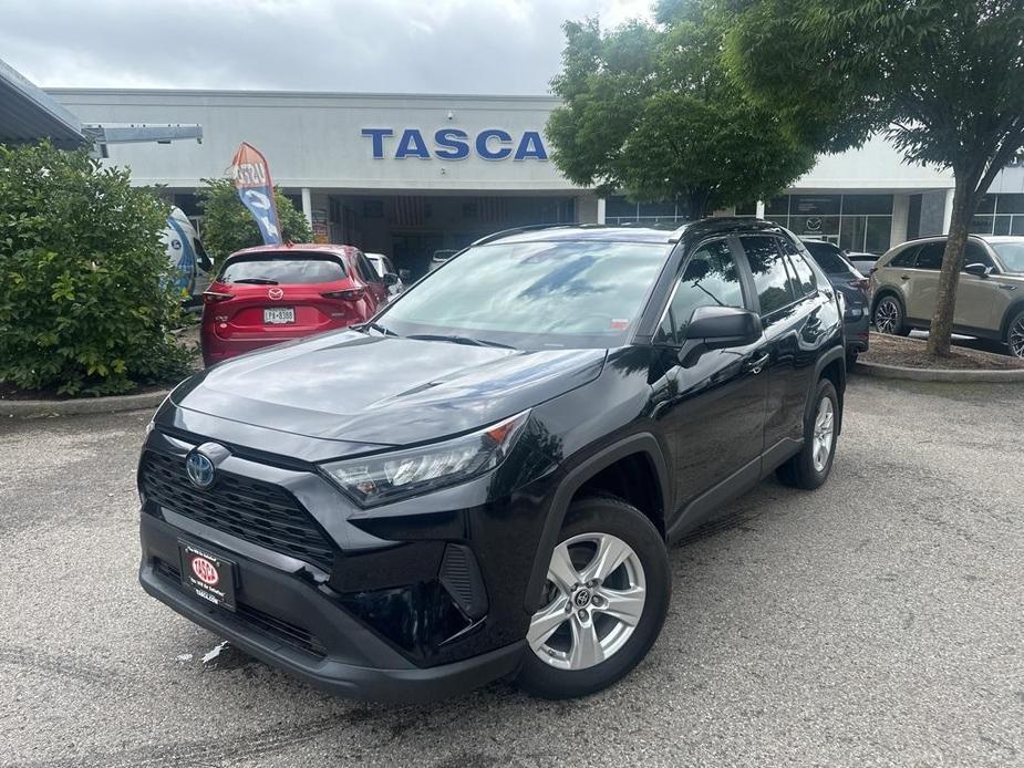 used 2021 Toyota RAV4 Hybrid car, priced at $28,595