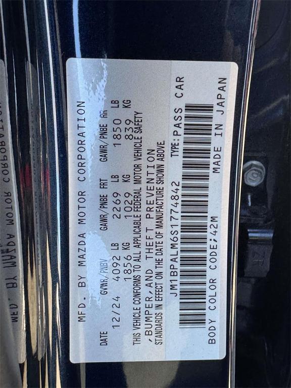 new 2025 Mazda Mazda3 car, priced at $26,387