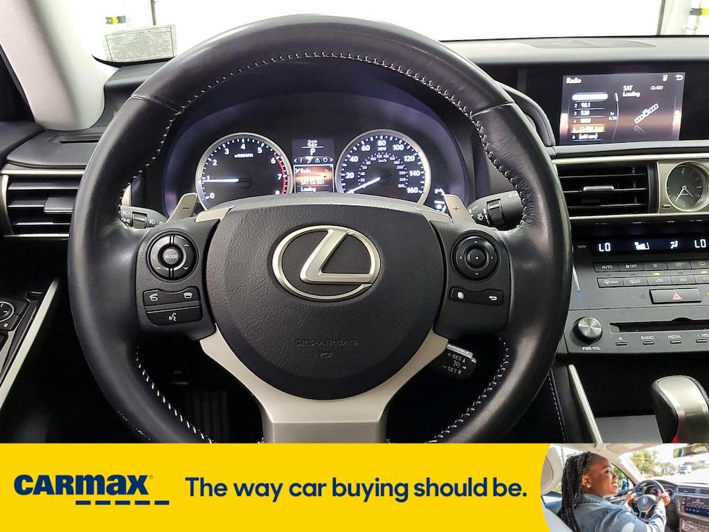 used 2016 Lexus IS 200t car, priced at $19,998