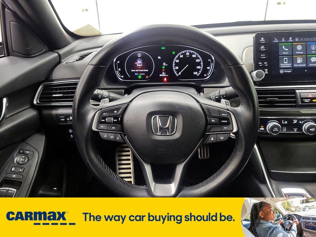 used 2022 Honda Accord car, priced at $29,998