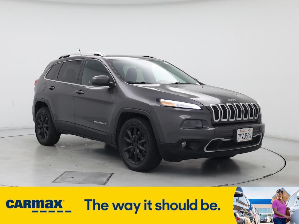 used 2014 Jeep Cherokee car, priced at $13,998