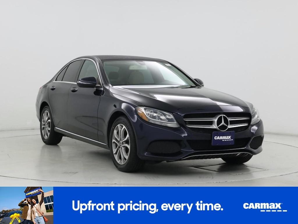 used 2017 Mercedes-Benz C-Class car, priced at $17,998