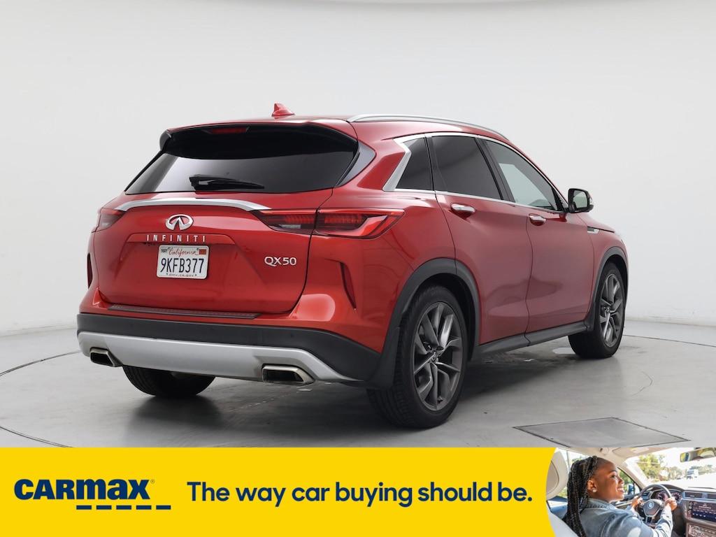 used 2021 INFINITI QX50 car, priced at $26,998