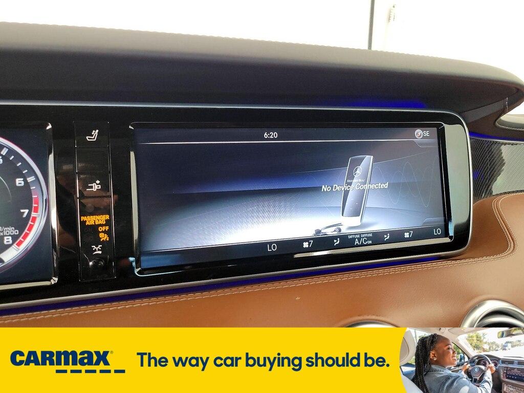 used 2017 Mercedes-Benz S-Class car, priced at $53,998