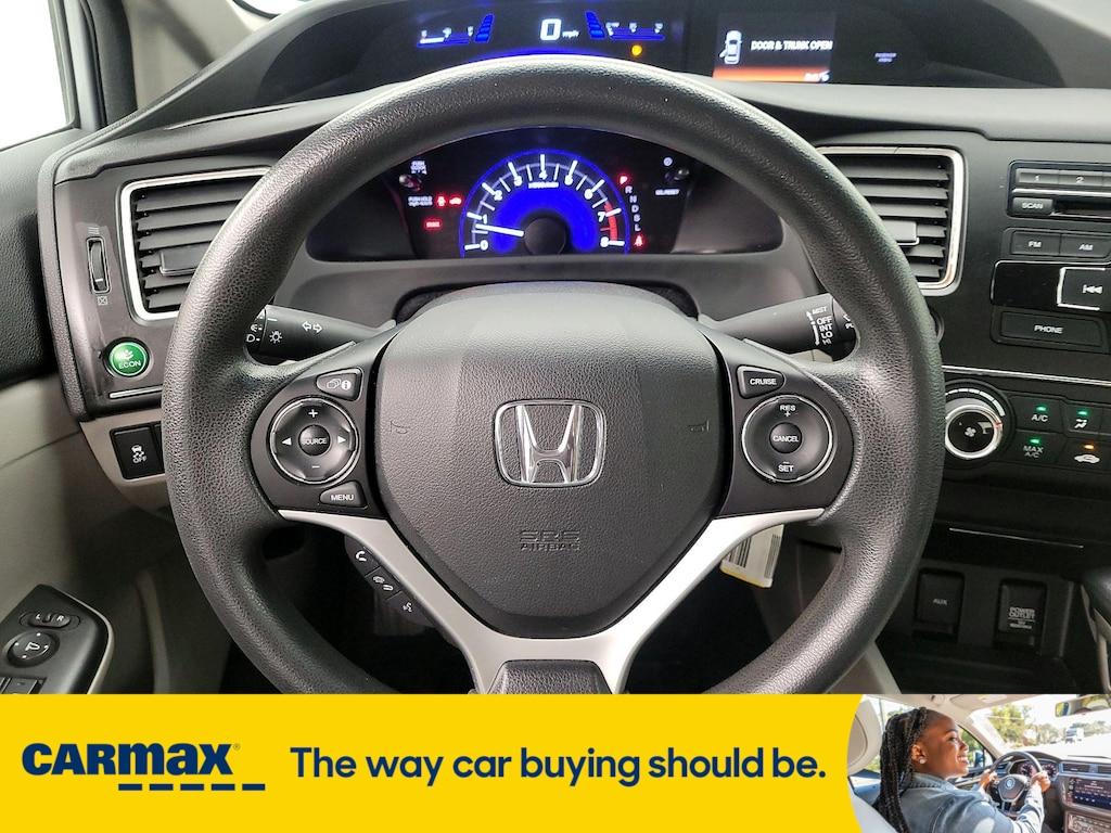 used 2015 Honda Civic car, priced at $13,599