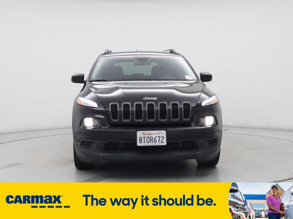 used 2016 Jeep Cherokee car, priced at $13,599