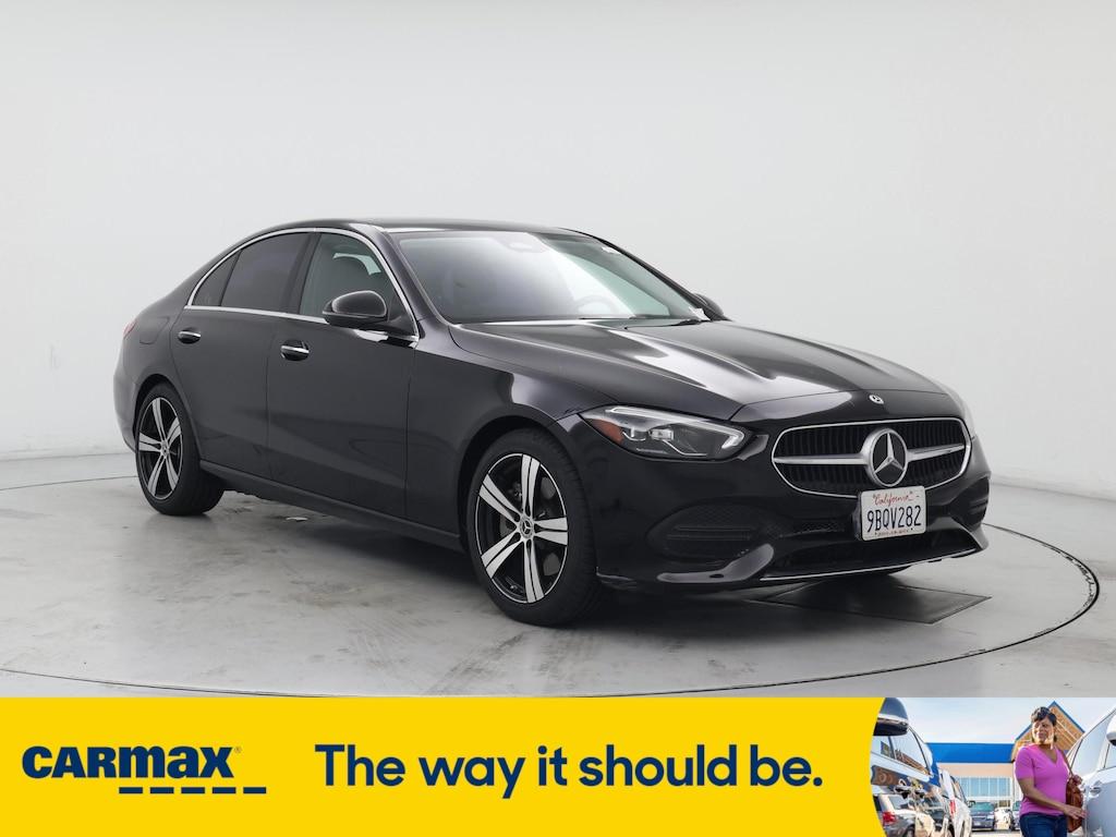used 2022 Mercedes-Benz C-Class car, priced at $31,998