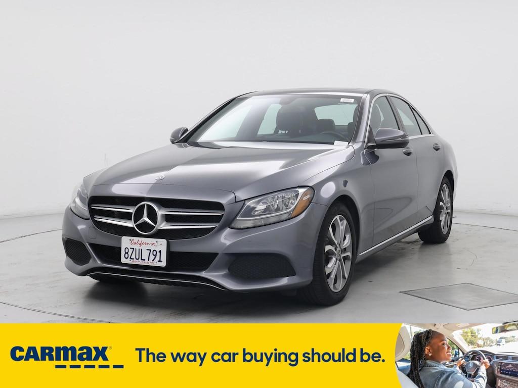 used 2018 Mercedes-Benz C-Class car, priced at $18,998