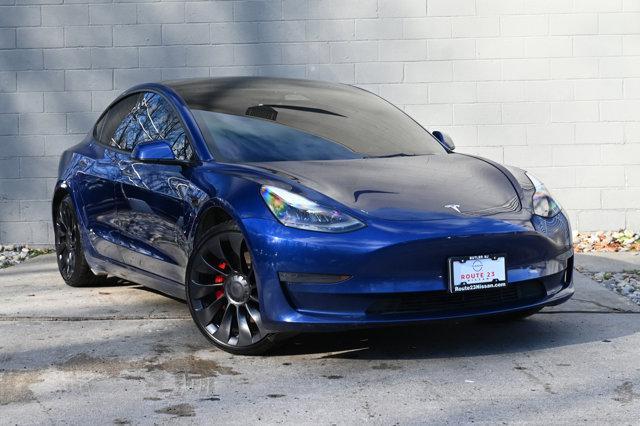 used 2022 Tesla Model 3 car, priced at $21,488