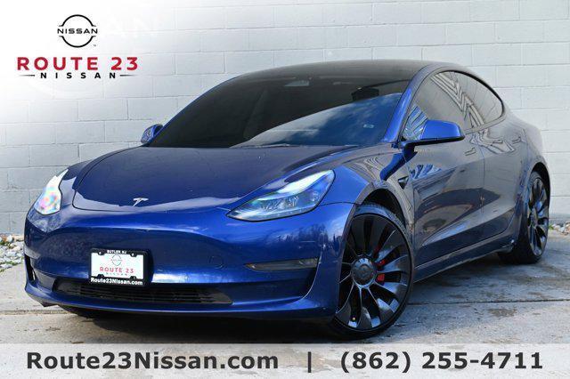 used 2022 Tesla Model 3 car, priced at $21,488