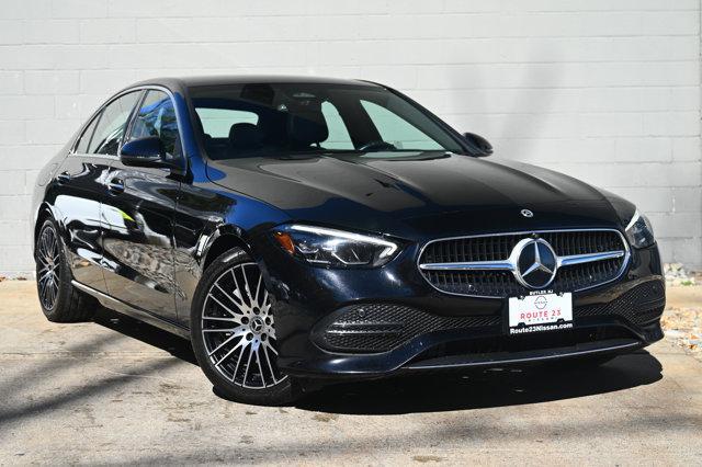 used 2022 Mercedes-Benz C-Class car, priced at $28,999