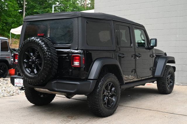 used 2021 Jeep Wrangler Unlimited car, priced at $28,698