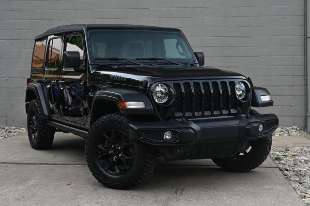 used 2021 Jeep Wrangler Unlimited car, priced at $28,698