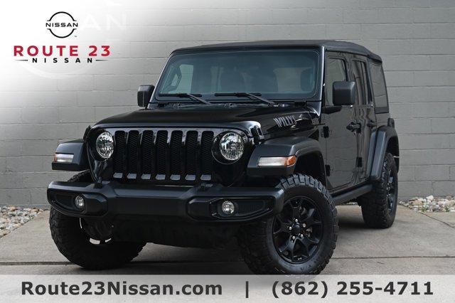 used 2021 Jeep Wrangler Unlimited car, priced at $31,776