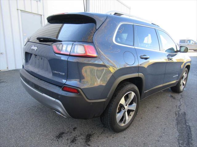 used 2021 Jeep Cherokee car, priced at $22,490