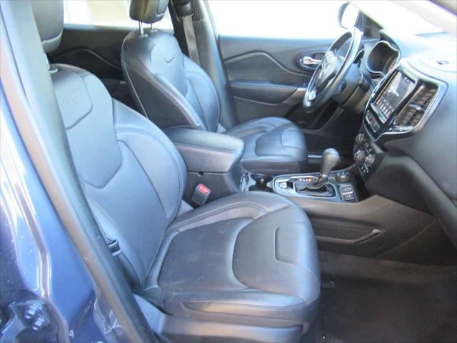 used 2021 Jeep Cherokee car, priced at $22,490