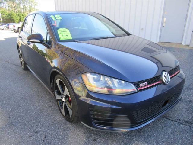 used 2015 Volkswagen Golf GTI car, priced at $17,490