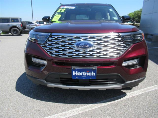 used 2022 Ford Explorer car, priced at $42,490