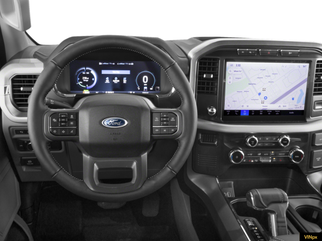 new 2025 Ford F-150 Lightning car, priced at $66,590