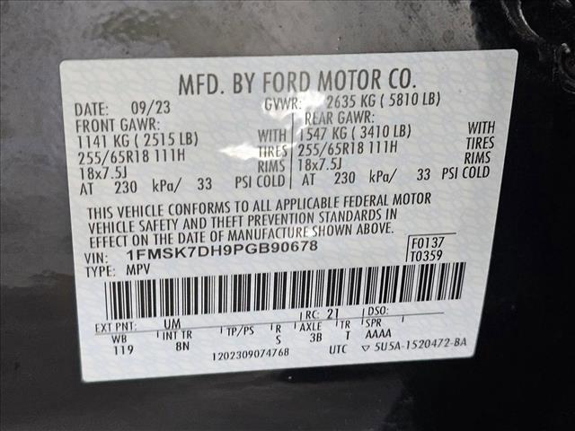 used 2023 Ford Explorer car, priced at $30,589