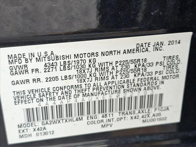 used 2014 Mitsubishi Outlander Sport car, priced at $10,349