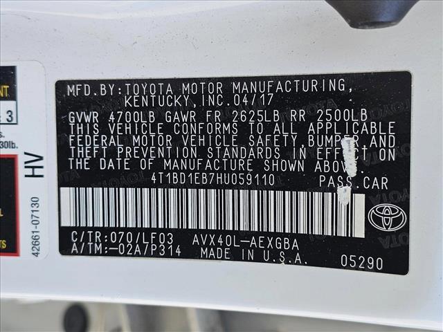 used 2017 Toyota Avalon Hybrid car, priced at $18,013