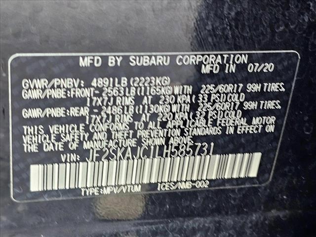 used 2020 Subaru Forester car, priced at $26,764
