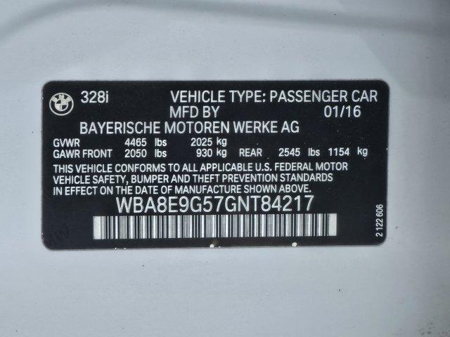 used 2016 BMW 328 car, priced at $18,262