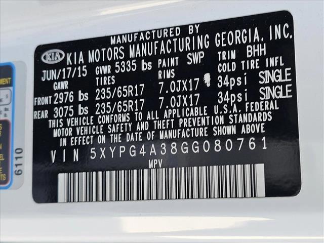 used 2016 Kia Sorento car, priced at $13,583