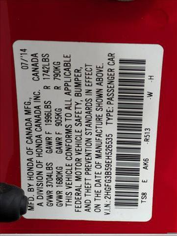used 2014 Honda Civic car, priced at $8,905
