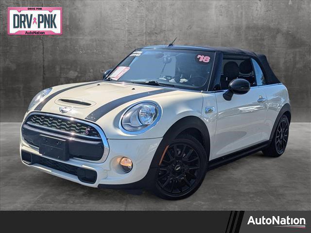 used 2018 MINI Convertible car, priced at $18,306