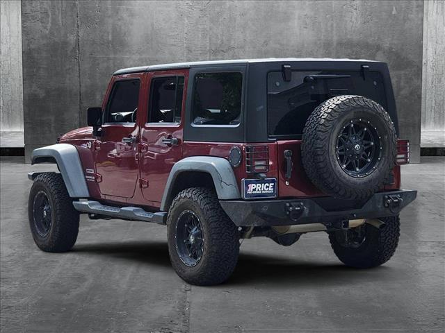 used 2012 Jeep Wrangler Unlimited car, priced at $16,010