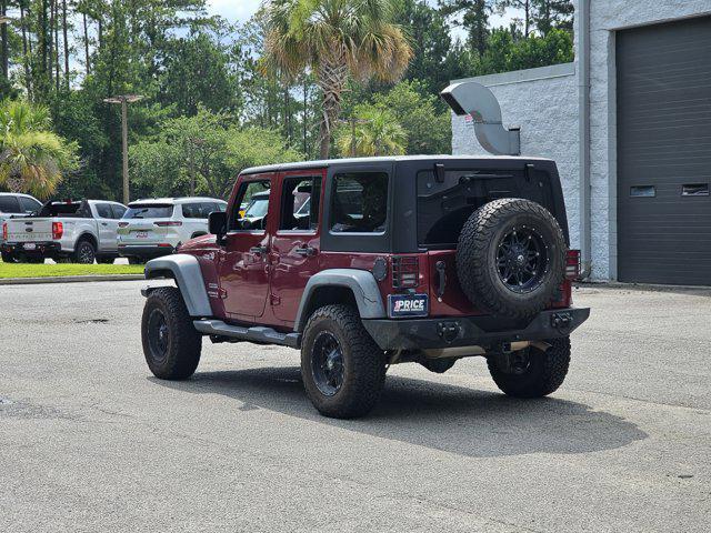 used 2012 Jeep Wrangler Unlimited car, priced at $16,010