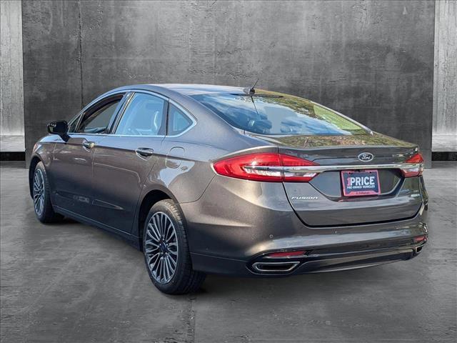 used 2017 Ford Fusion car, priced at $12,071