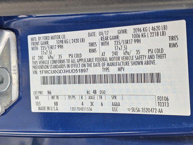 used 2017 Ford Escape car, priced at $11,749