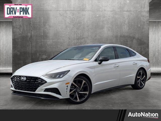 used 2022 Hyundai Sonata car, priced at $23,438