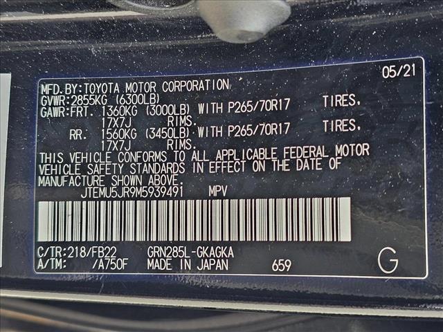 used 2021 Toyota 4Runner car, priced at $36,502