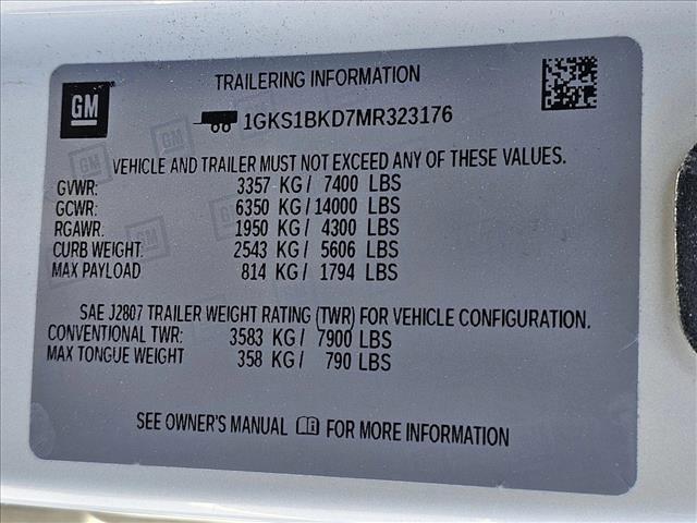 used 2021 GMC Yukon car, priced at $42,422