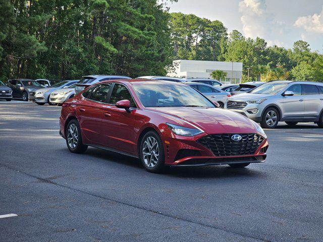 used 2021 Hyundai Sonata car, priced at $18,329