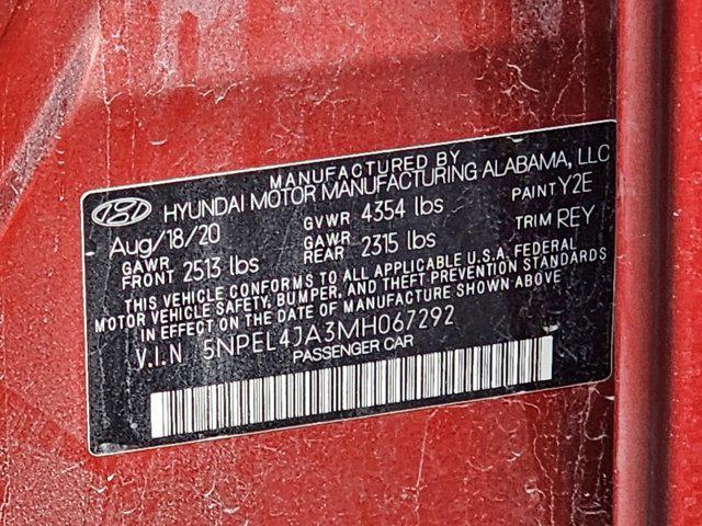 used 2021 Hyundai Sonata car, priced at $18,329
