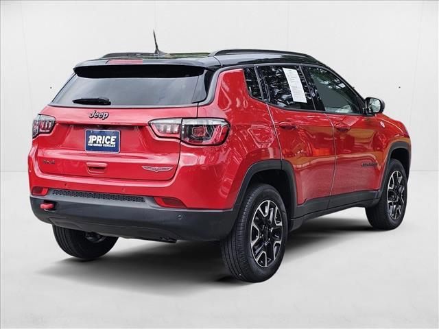 used 2021 Jeep Compass car, priced at $17,973