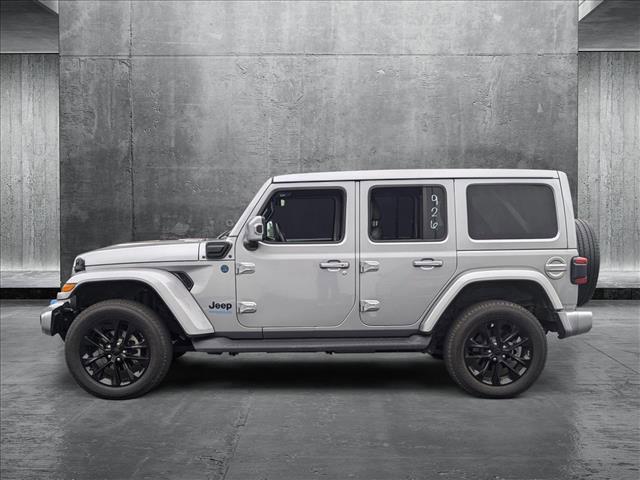 used 2021 Jeep Wrangler Unlimited 4xe car, priced at $30,334