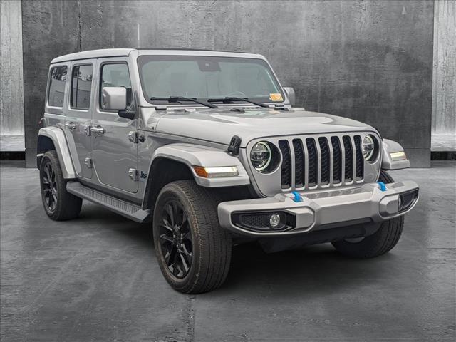 used 2021 Jeep Wrangler Unlimited 4xe car, priced at $30,334